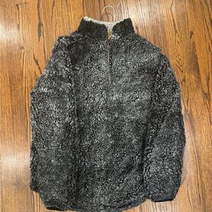 Simply Southern Gray Sherpa Jacket